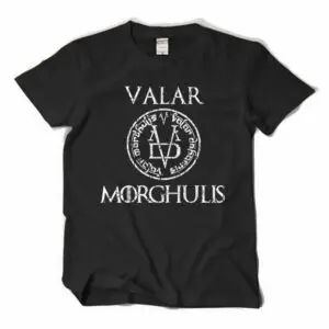 Game Of Thrones Got Valar Morghuli T-shirt Men Version