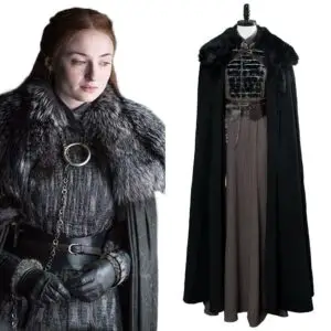 Game Of Thrones Sansa Stark Outfit Cosplay Costume Got Women Halloween Costume