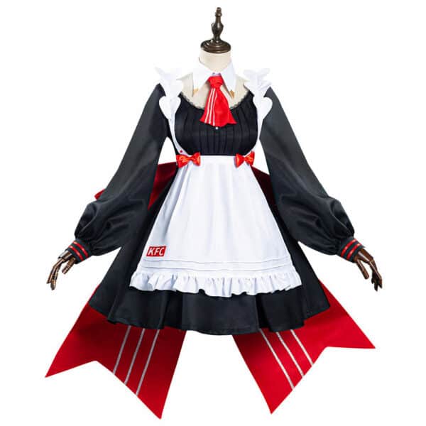 Genshin Impact X Kfc Noelle Maid Dress Suit Cosplay Costume