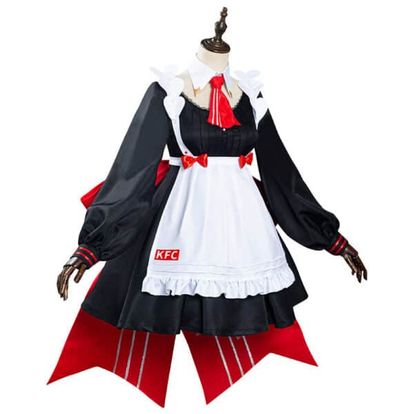 Genshin Impact X Kfc Noelle Maid Dress Suit Cosplay Costume