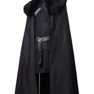 Got Game Of Thrones Jon Snow Night’s Watch Outfit Cosplay Costume