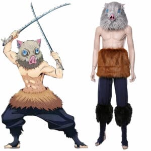Hashibira Inosuke Demon Slayer: Kimetsu No Yaiba Outfit Cosplay Costume
