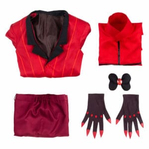 Hazbin Hotel Alastor Outfit Halloween Carnival Suit Cosplay Costume