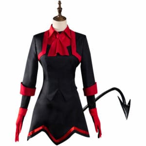 Helltaker Lucifer The Maid Demon Outfits Halloween Carnival Suit Cosplay Costume