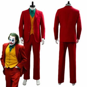 Joker Origin Romeo 2019 Film Dc Joaquin Phoenix Arthur Fleck Outfit Uniform Cosplay Costume