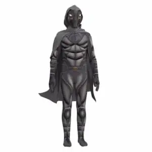 Kids Moon Knight Cosplay Costume Jumpsuit Cloak Mask Outfits Halloween Carnival Suit