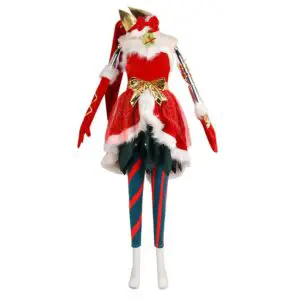 Lol League Of Legends Jinx Christmas Halloween Carnival Suit Cosplay Costume
