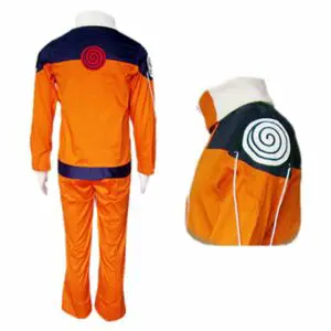 Naruto Naruto Uzumaki Outfit Kids Children Version Cosplay Costume