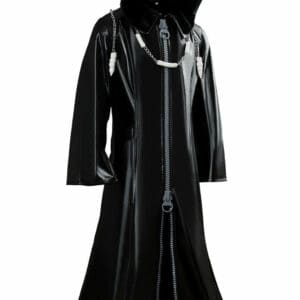 Organization Xiii Kingdom Hearts Ii Cosplay Pleather Coat Costume New Version