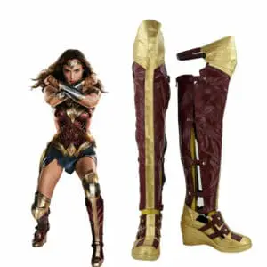 Batman V Superman:dawn Of Justice Wonder Woman Cosplay Shoes