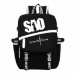 Sword Art Online Sao Messenger Bag Canvas Backpack Travel Laptop Bag