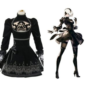 Nier:automata 2b Uniform Dress Cosplay Costume