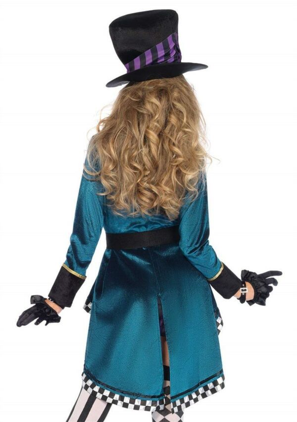 Alice In Wonderland Mad Hatter Magician Cosplay Costume For Females