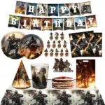 Call Of Duty Theme Party Decoration, Birthday Supplies, Tableware Set
