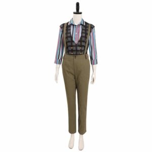Stranger Things Season 4 – Robin Buckley Cosplay Costume Rompers Vest Outfits Halloween Carnival Suit