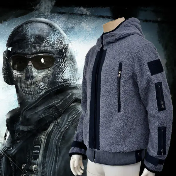 Call Of Duty : Ghost Battle Suit Warm Fleece Hoodie